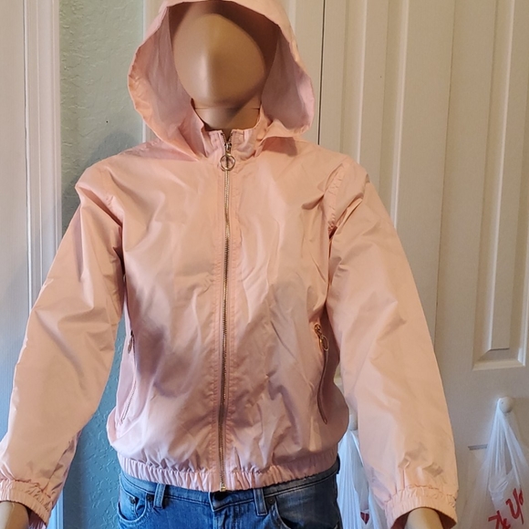 Forever 21 Jackets & Coats Windbreaker Jacket Pink Girls Poshmark